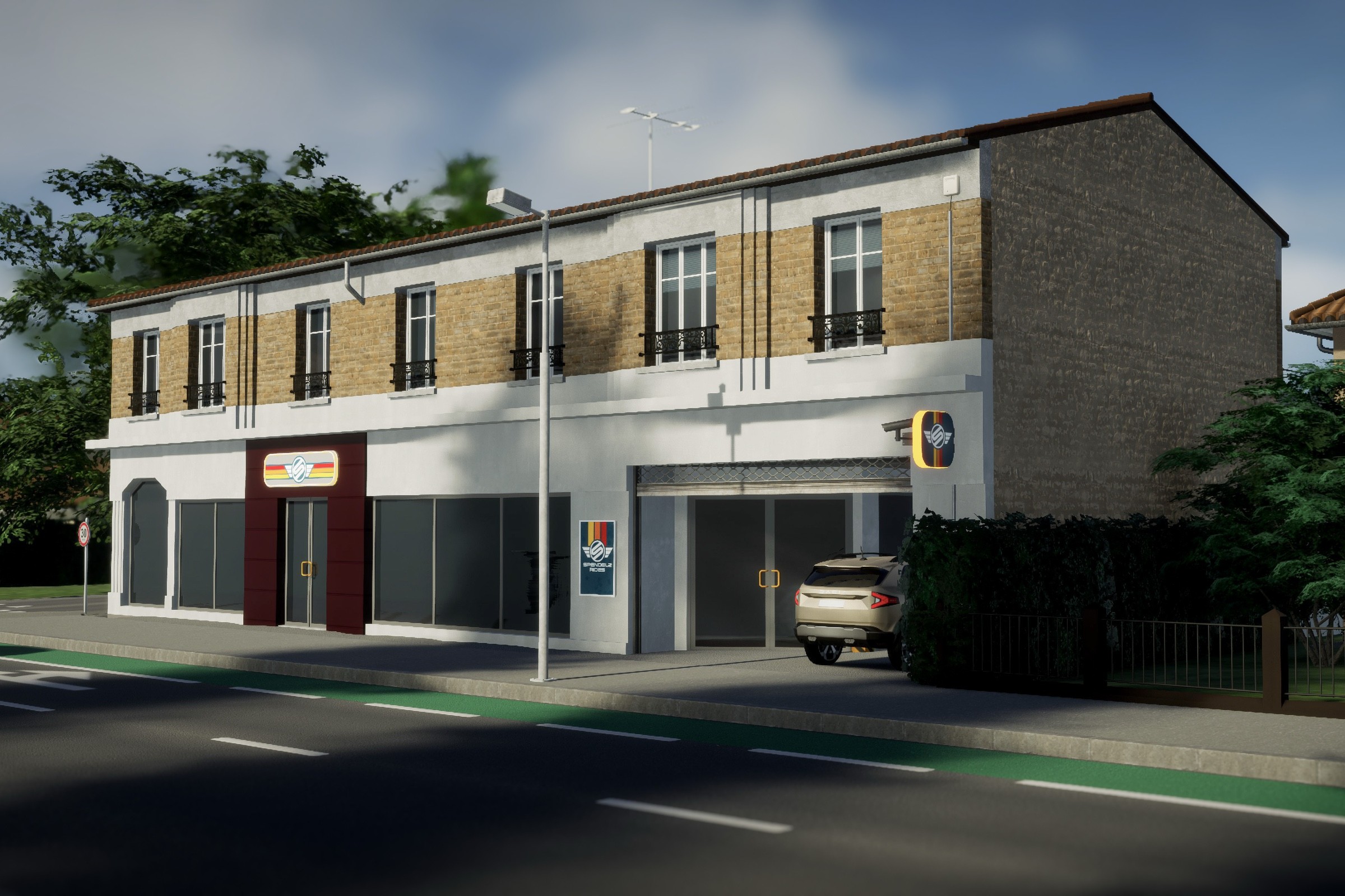 Auto garage — 1