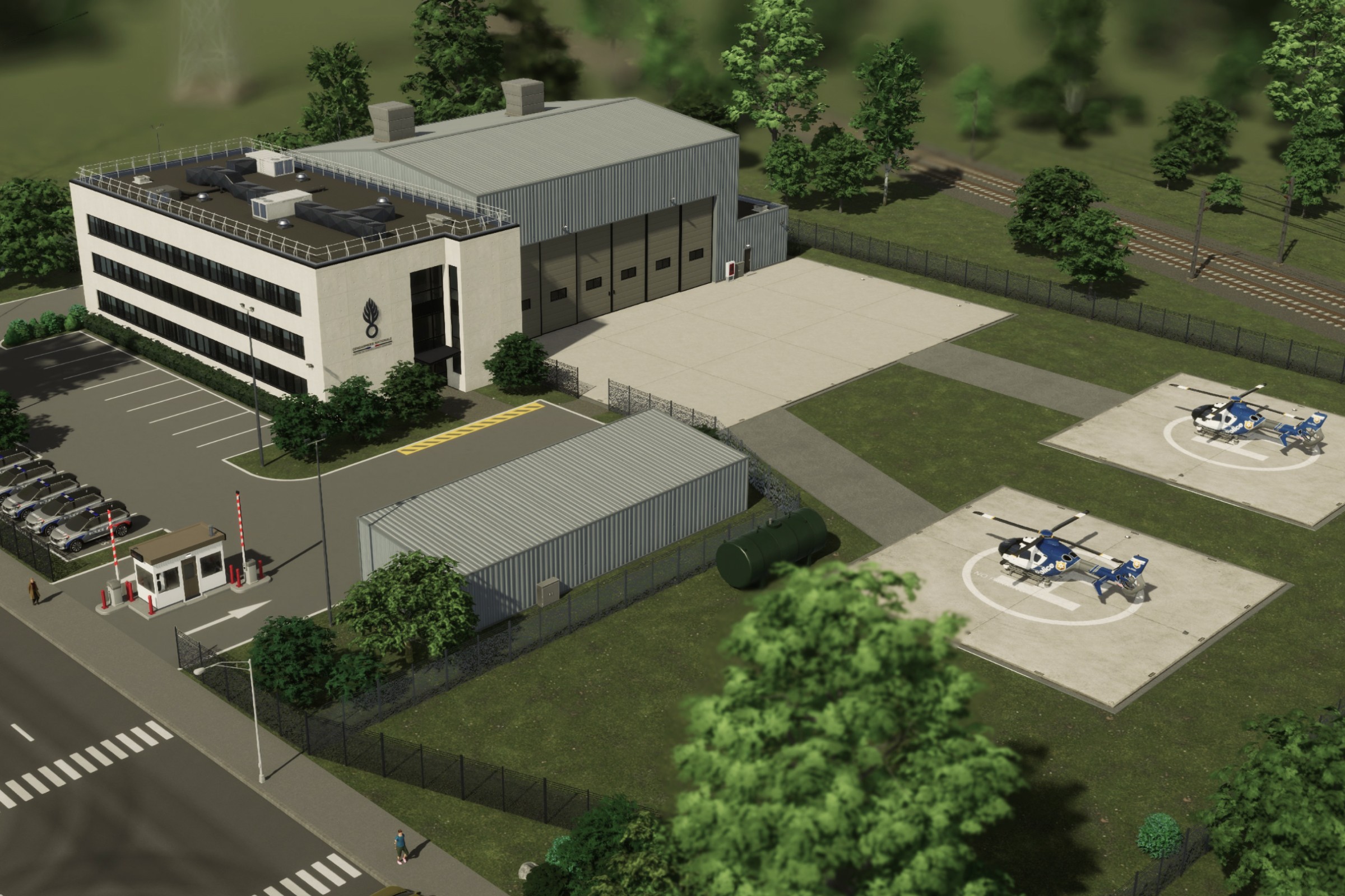 Air surveillance and intervention center — 1