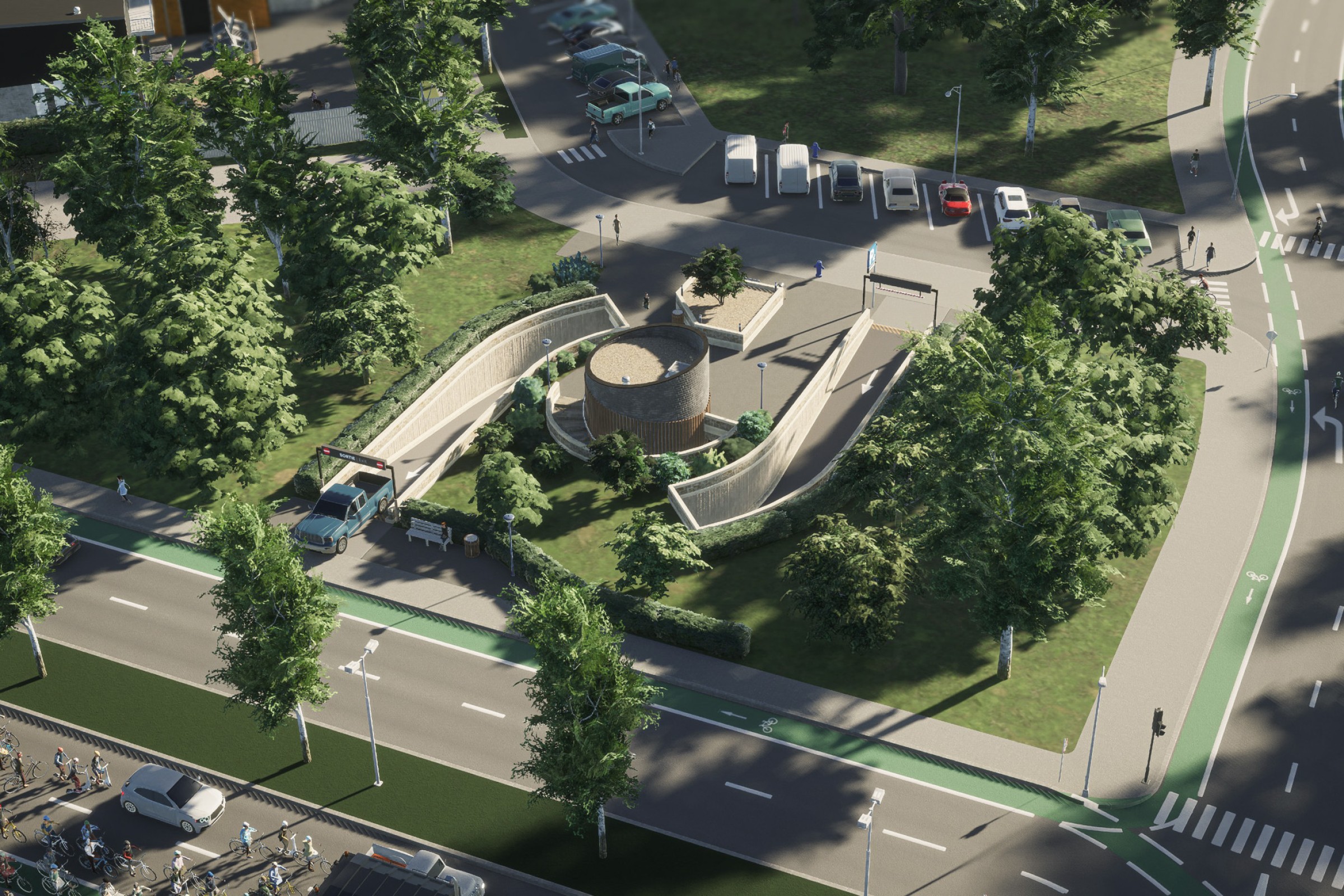 Underground parkings